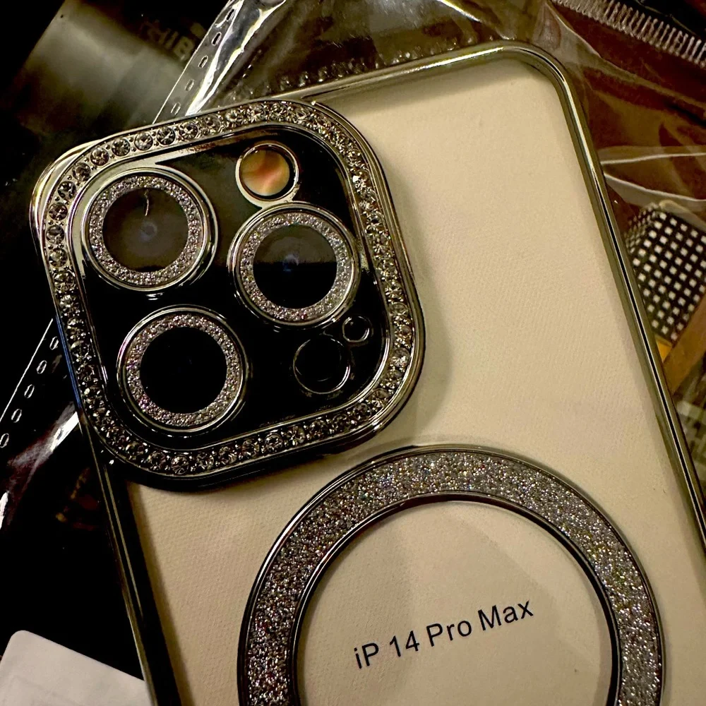 Luscious IPhone 14 ProMax Sparkling Phone Cover